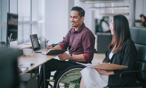 Discapacidad empleo accesibilidad RRHH FH