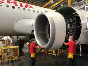 Iberia Avión Covid-19