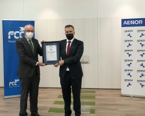 Jordi Payet, Director General de FCC Medio Ambiente, y Rafael García Meiro - CEO AENOR