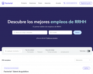 Factorial Portal Empleo