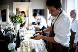 Restaurante camarero recurso
