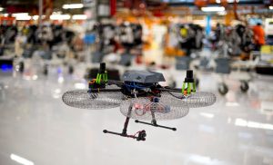 SEAT drones fábrica