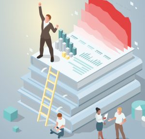 Ilustración Reskilling Upskilling