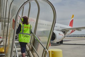 Iberia aeropuerto empleado recurso